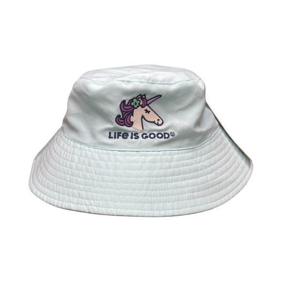 Life Is Good Other - Life Is Good Toddler Unicorn Bucket Hat NWT